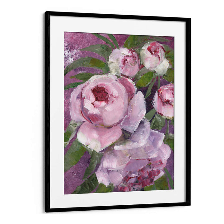 RYLEE PAINTERLY ROSES , FLORAL FLOWER PAINTINGS