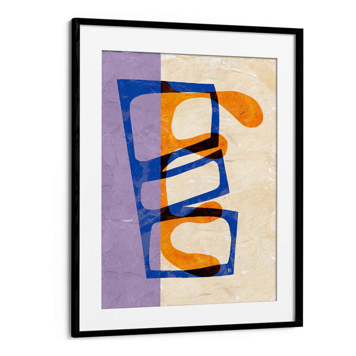 CUT OUT BLUE & ORANGE