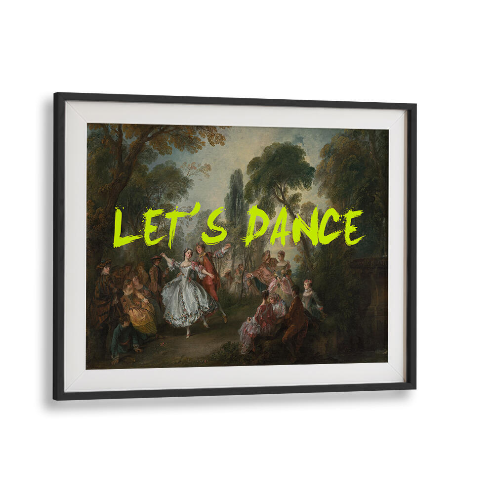 LET'S DANCE , ALTERED ART PRINTS