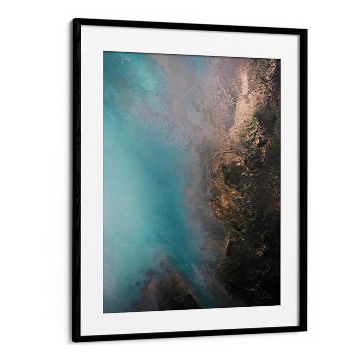 Stunning REFLECTIVE - SUNDOWN, ABSTRACT PAINTINGS in vibrant hues, perfect for transforming any space with tranquility.