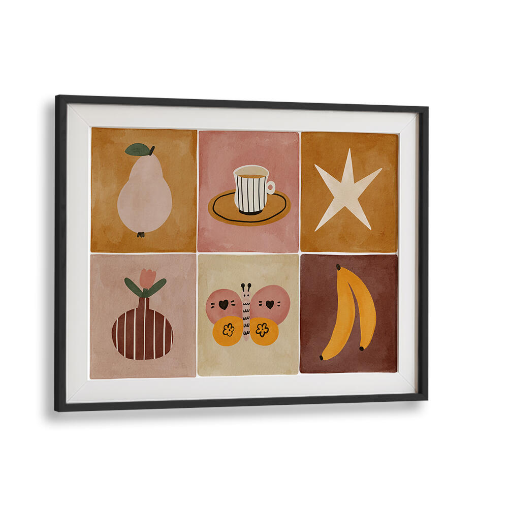 WHIMSICAL ICONS GALORE , KITCHEN POSTERS