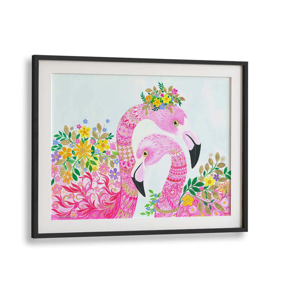 COLORFUL FLORAL CROWNS , ANIMAL PAINTINGS