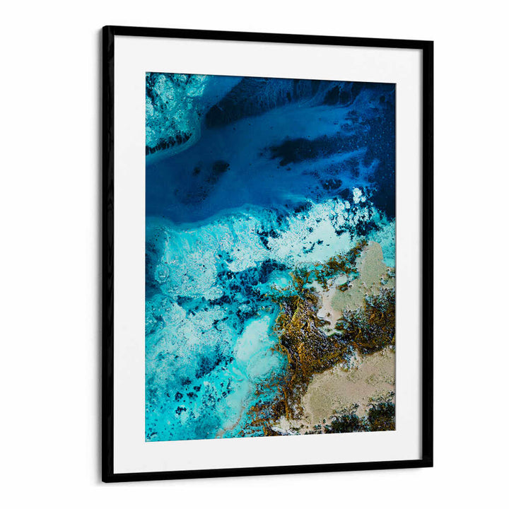 Discover the SALT WATER PASSAGE, ABSTRACT PAINTINGS, featuring vibrant colors and intricate textures for your space.