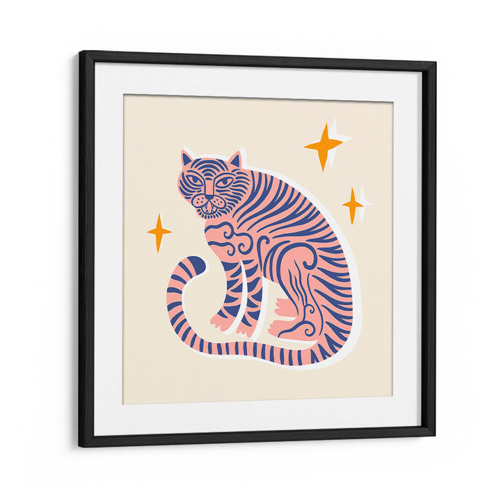 BOHO TIGER , KIDS ROOM PAINTINGS