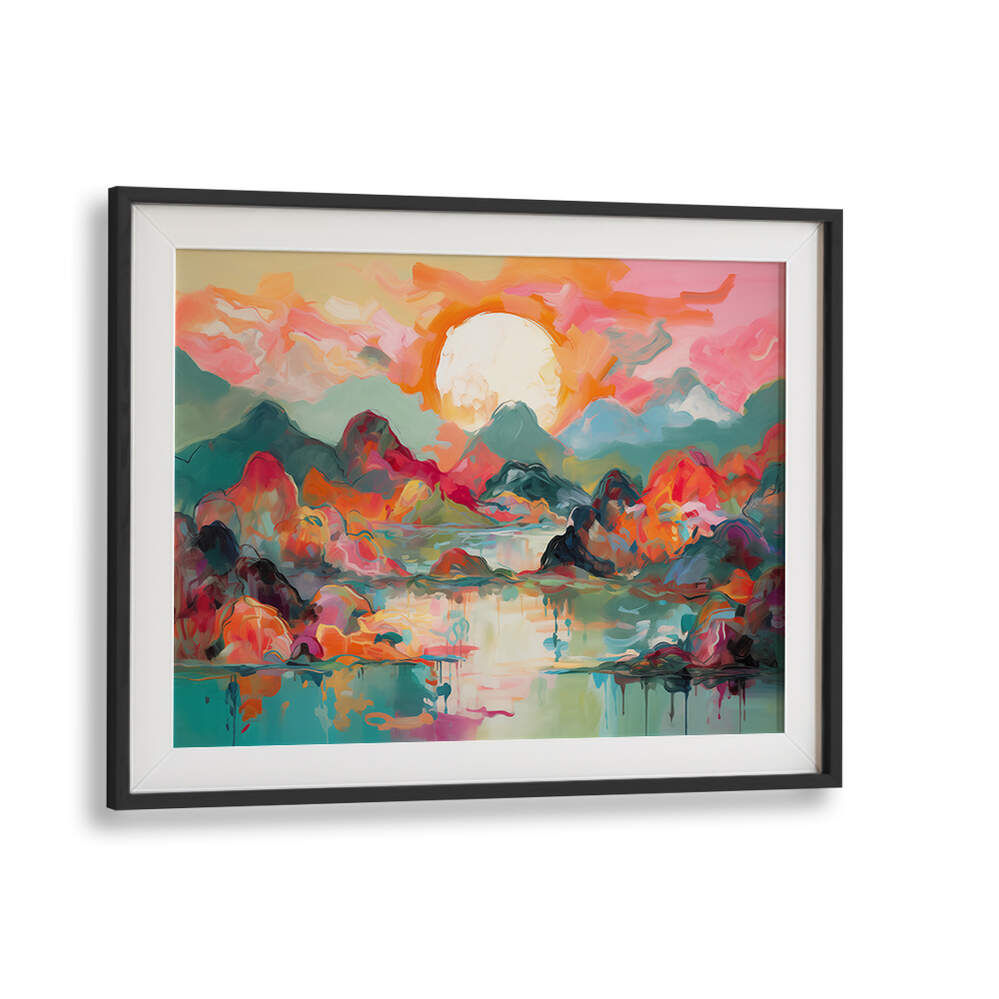 COLORFUL LANDSCAPE , LANDSCAPE PAINTINGS