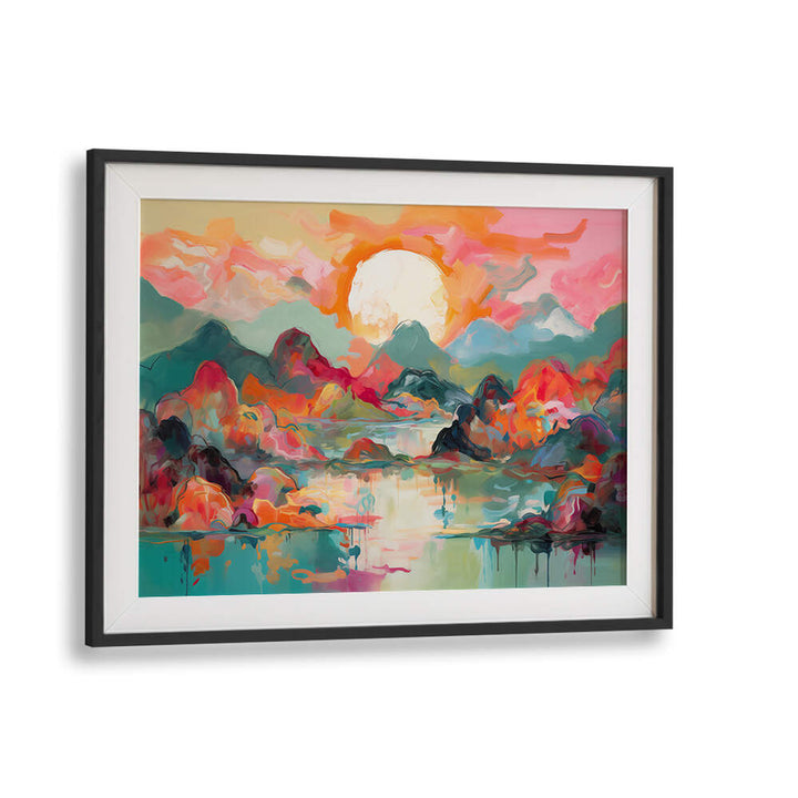 COLORFUL LANDSCAPE , LANDSCAPE PAINTINGS