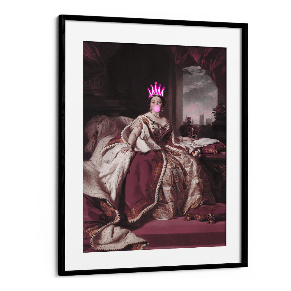 QUEEN VICTORIA BUBBLEGUM , ALTERED ART PRINTS