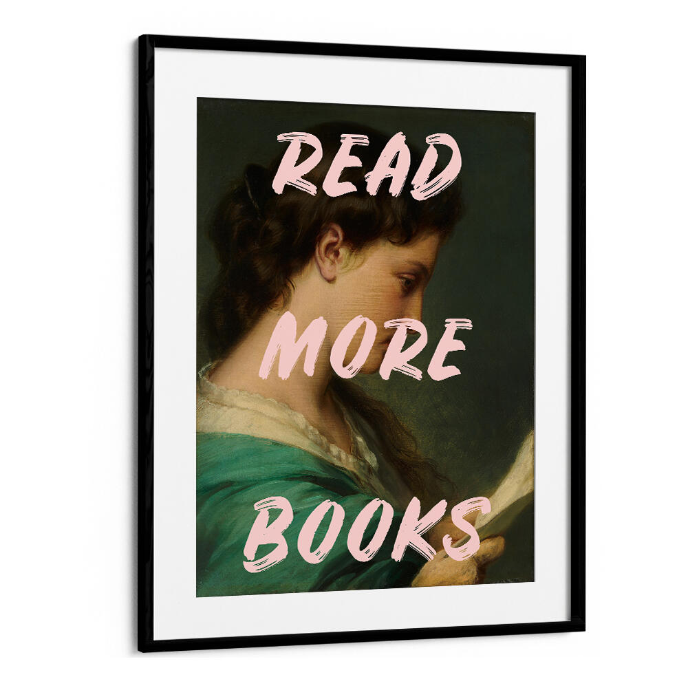 READ MORE BOOKS III , ALTERED ART PRINTS