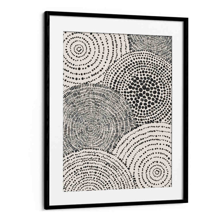 TRIBAL TAPESTRY - CIRCLES , PATTERN ART PRINTS
