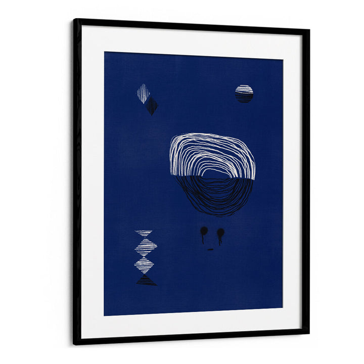 BLUE LINE SKETCH , ABSTRACT PAINTINGS