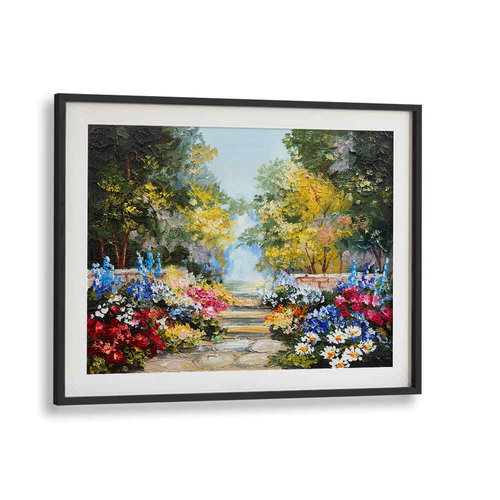 FLORA-INSPIRED GARDEN , VINTAGE EUROPEAN PAINTINGS
