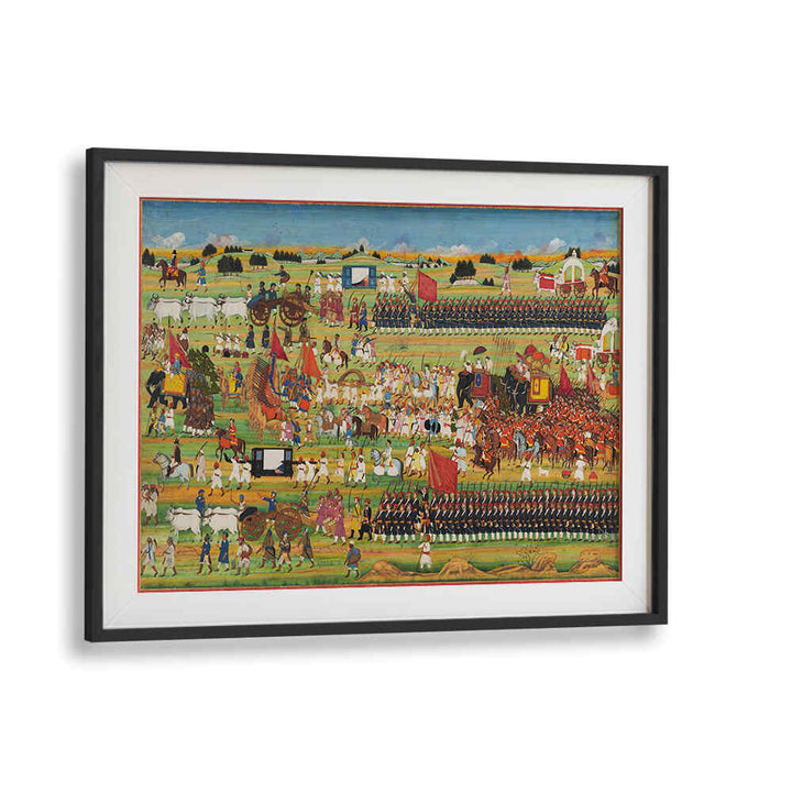 THE GRAND IMPERIAL PROCESSION , INDIAN ART PAINTINGS