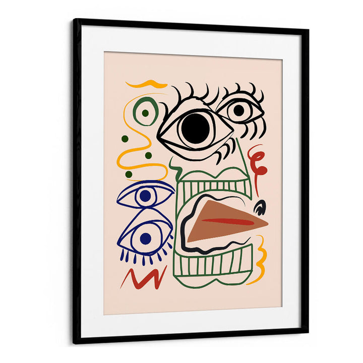 LINE ART BIZARRE TOTEM