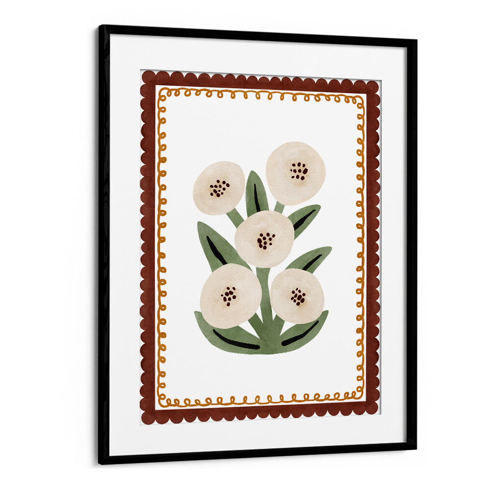 FLORAL WHIMSY , FLORAL FLOWER PAINTINGS