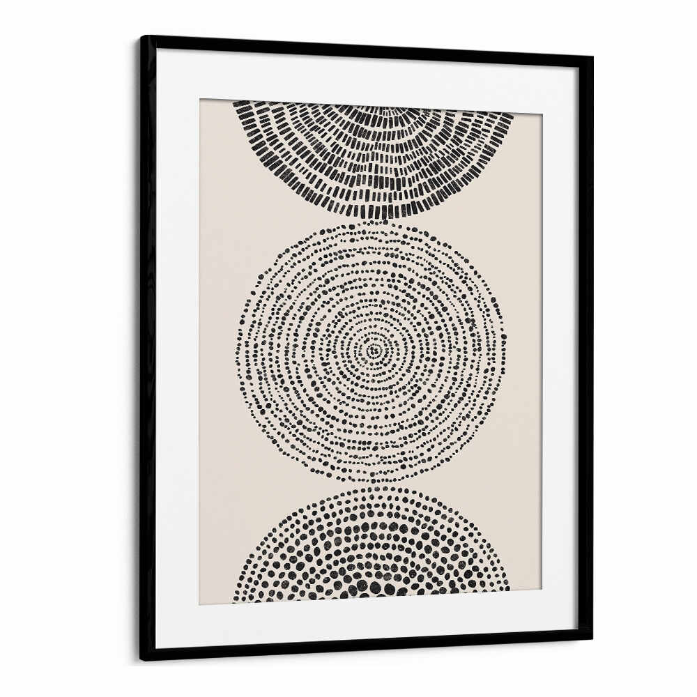TRIBAL CIRCLES , PATTERN ART PRINTS