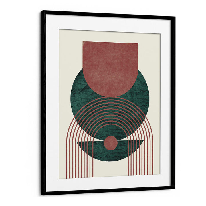 AQUAMARINE MARBLE GEOMETRIC DESIGN , BOHO ART PAINTINGS