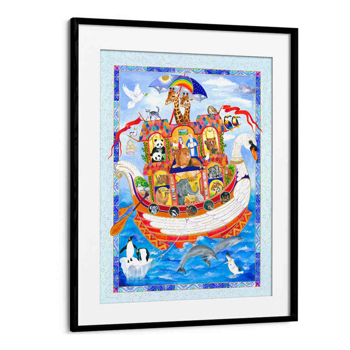 COLORFUL ARK VOYAGE , KIDS ROOM PAINTINGS