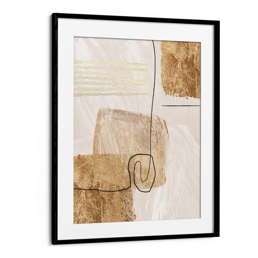 AESTHETIC GOLD I , ABSTRACT PAINTINGS