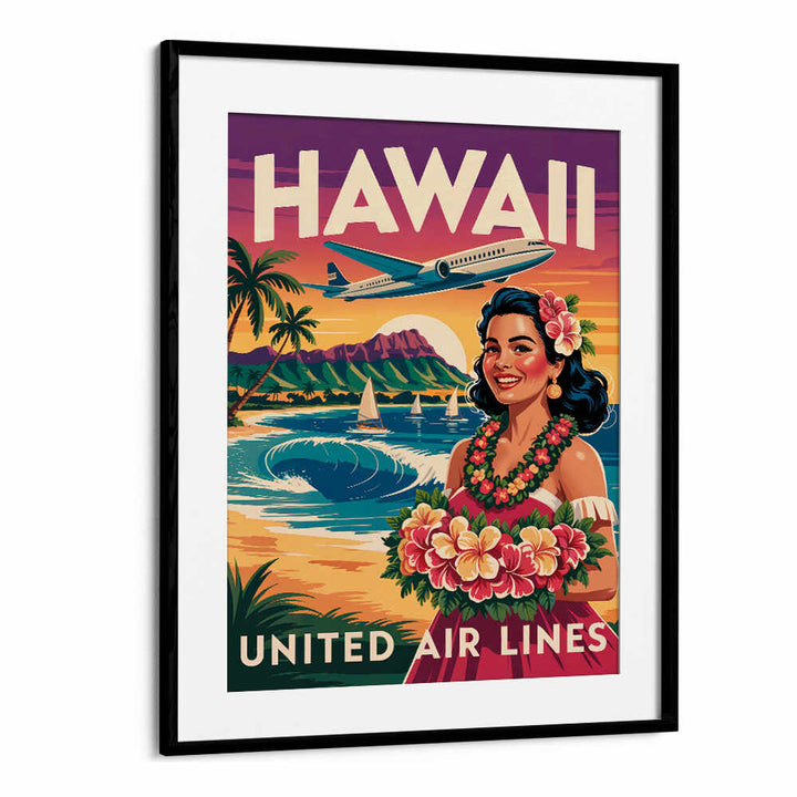 HAWAII , TRAVEL POSTERS