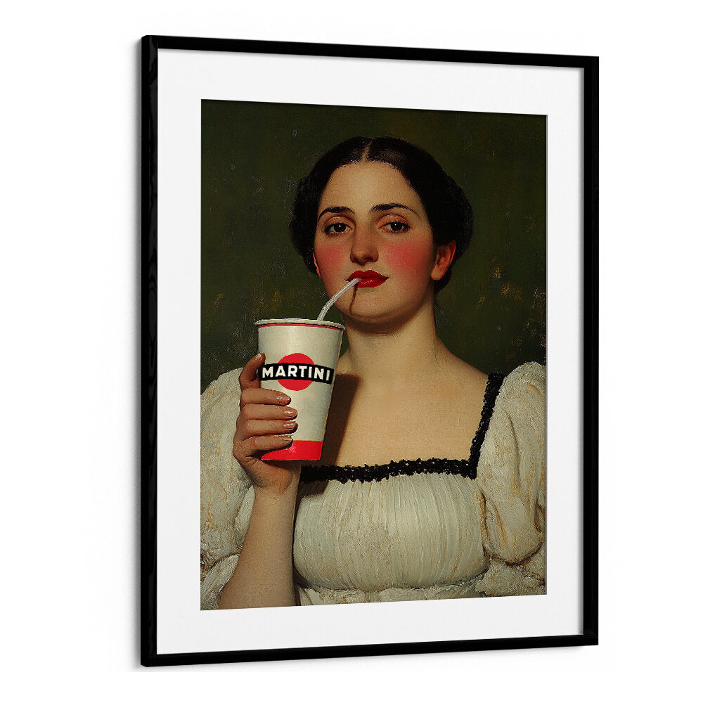 CASUAL MARTINI , ALTERED ART PRINTS