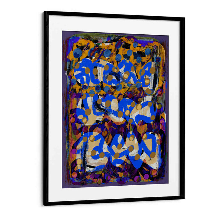 LINE ART PURPLE SUBSTRACT , ABSTRACT PAINTINGS