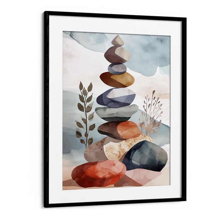 MINIMAL CALMS III , FLORAL, FLOWERS - PAINTINGS & ARTWORKS