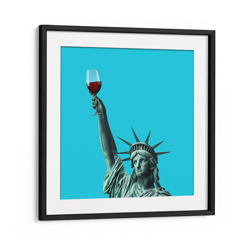 LIBERTY OF DRINKING II , ALTERED ART PRINTS