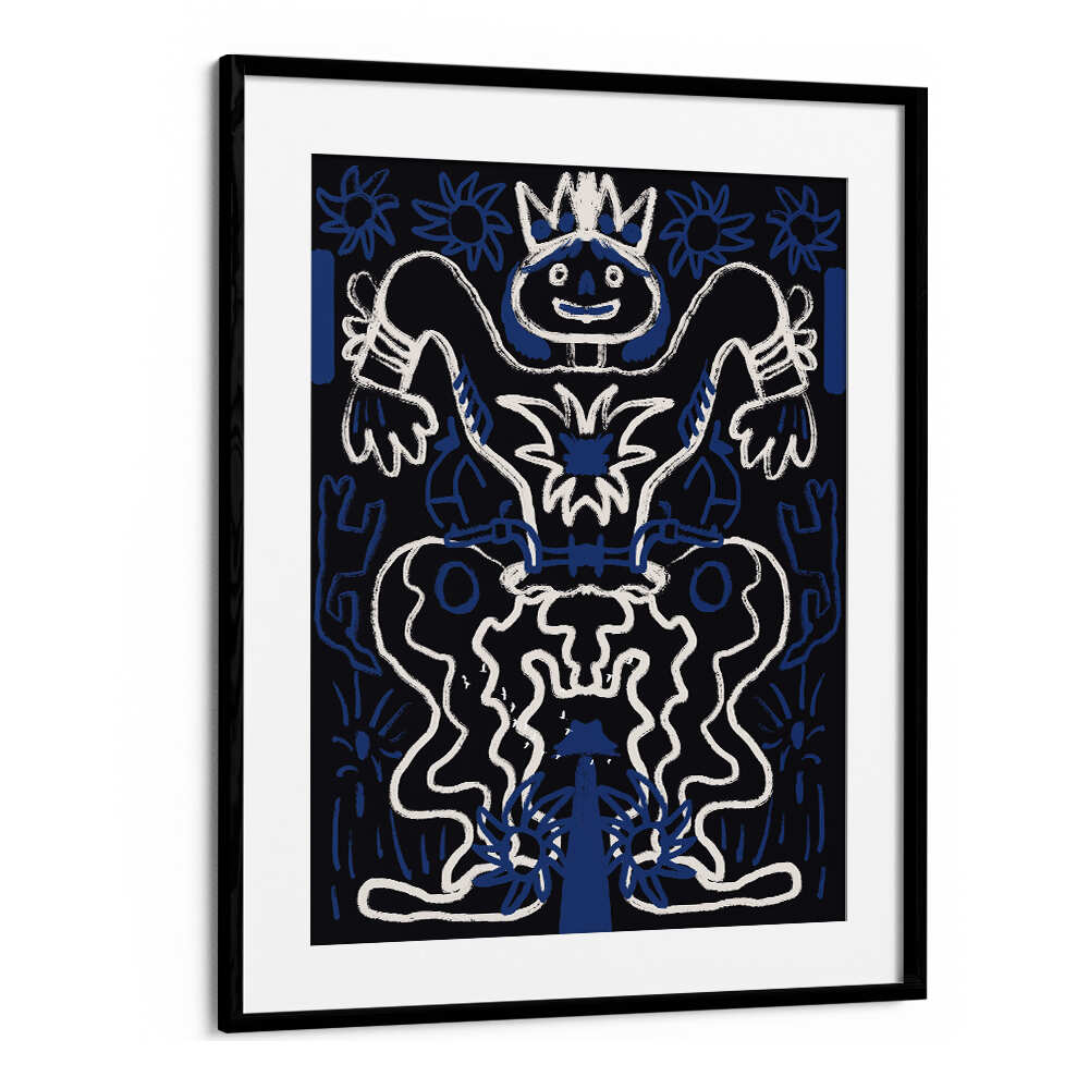 CHALK DRAWING COWBOY , COMIC POSTERS