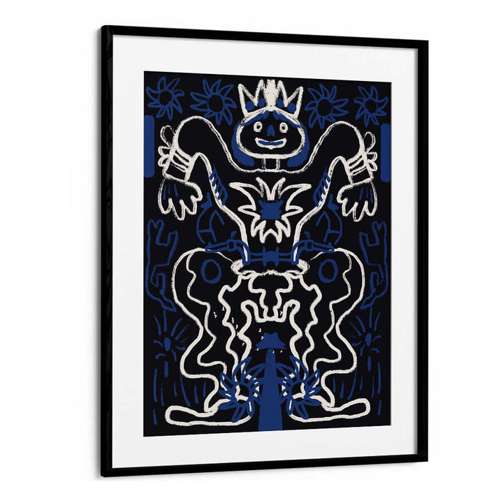 CHALK DRAWING COWBOY , COMIC POSTERS