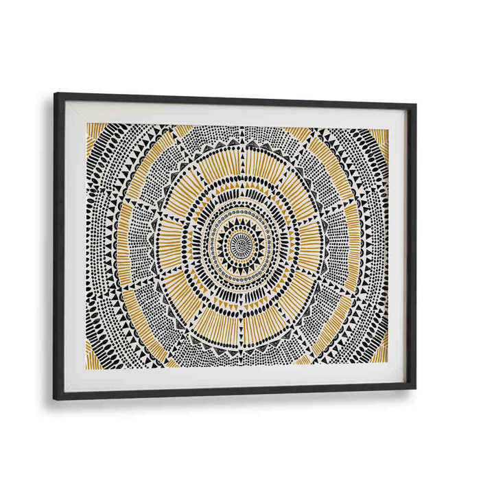 TRIBAL SUN , PATTERN ART PRINTS