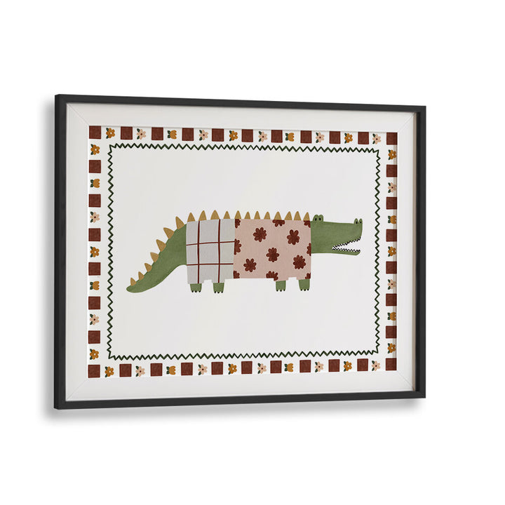 QUILTED CROCODILE , KIDS ROOM PAINTINGS