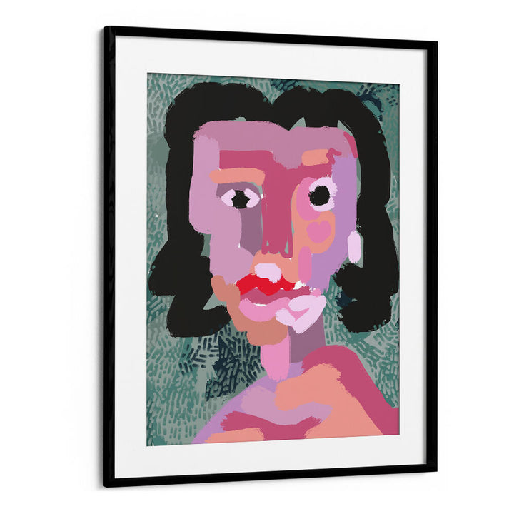 ABSTRACT PORTRAIT PAINTING , PORTRAITS & FIGURATIVE ILLUSTRATIONS