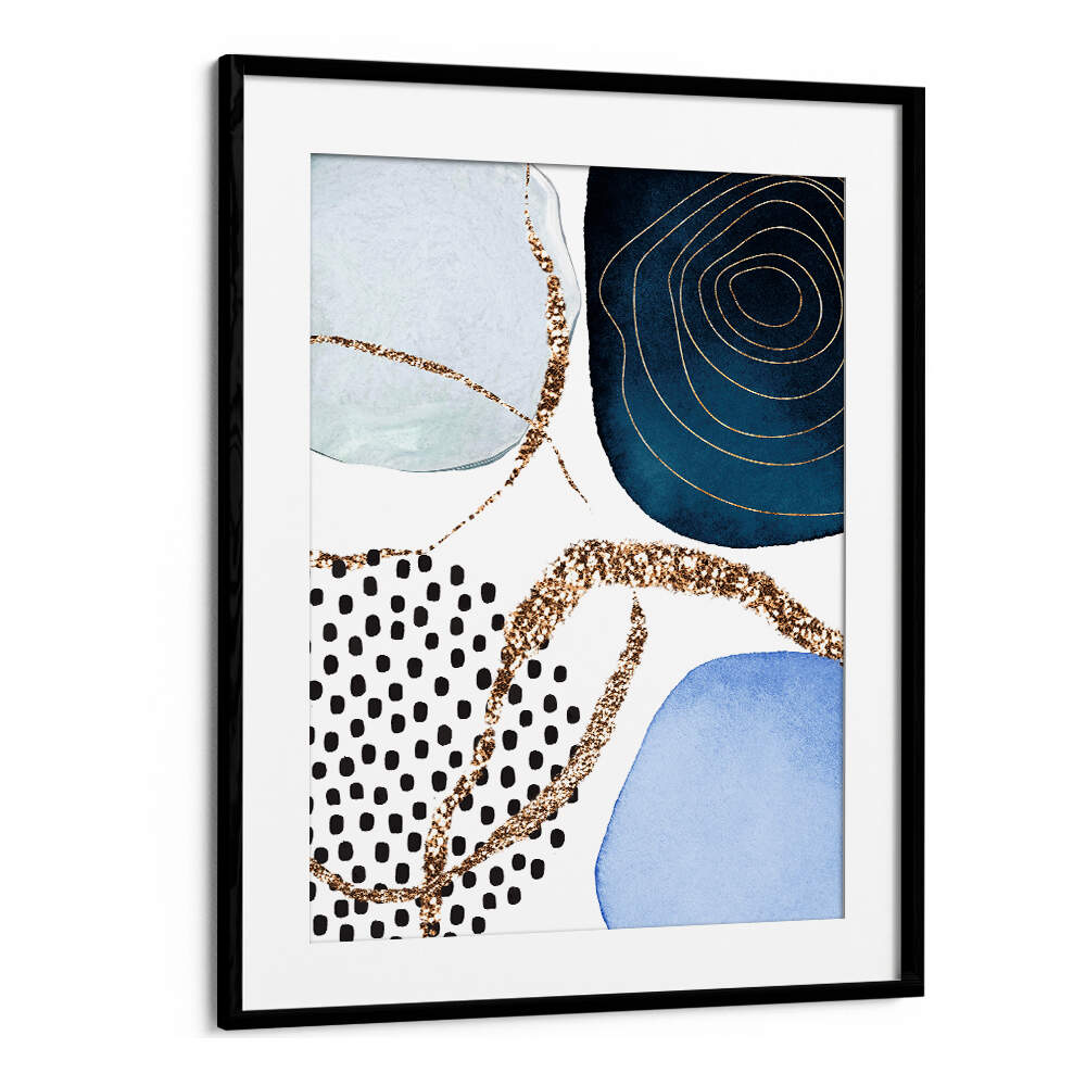 AESTHETIC BLUES I , ABSTRACT PAINTINGS