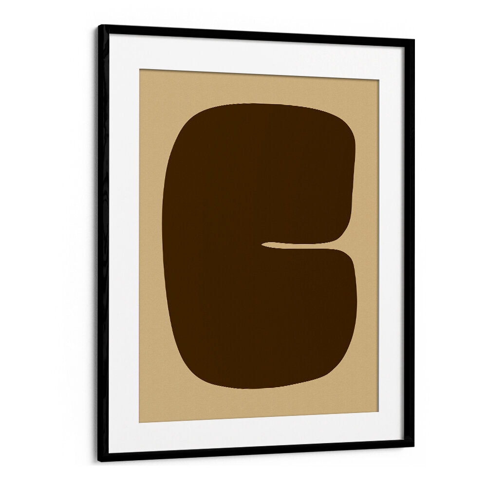 BROWN ABSTRACT , GEOMETRIC ART PRINTS