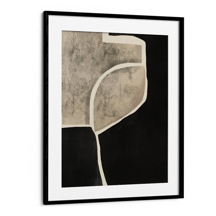 BLACK ABSTRACT MOSAIC II , ABSTRACT PAINTINGS