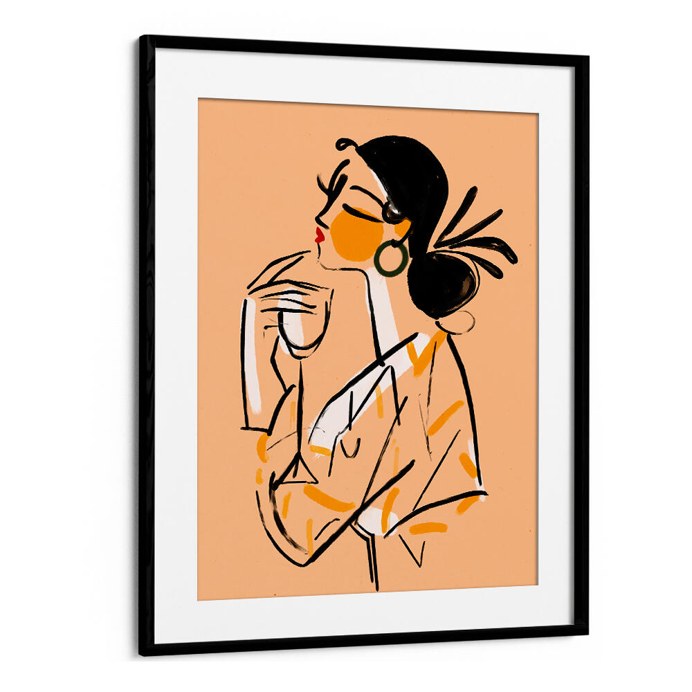 CHIC CONTEMPLATION , PORTRAITS & FIGURATIVE ILLUSTRATIONS