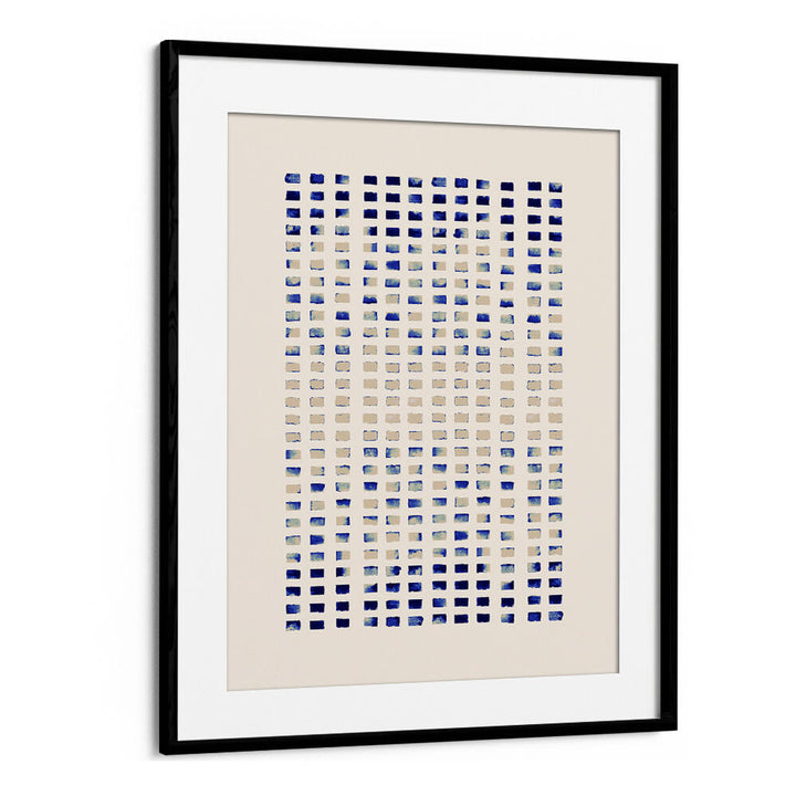 Vibrant BLUE CORAL REFLECTING LINES, ABSTRACT PAINTINGS enhance your space with deep blues and serene coral hues.