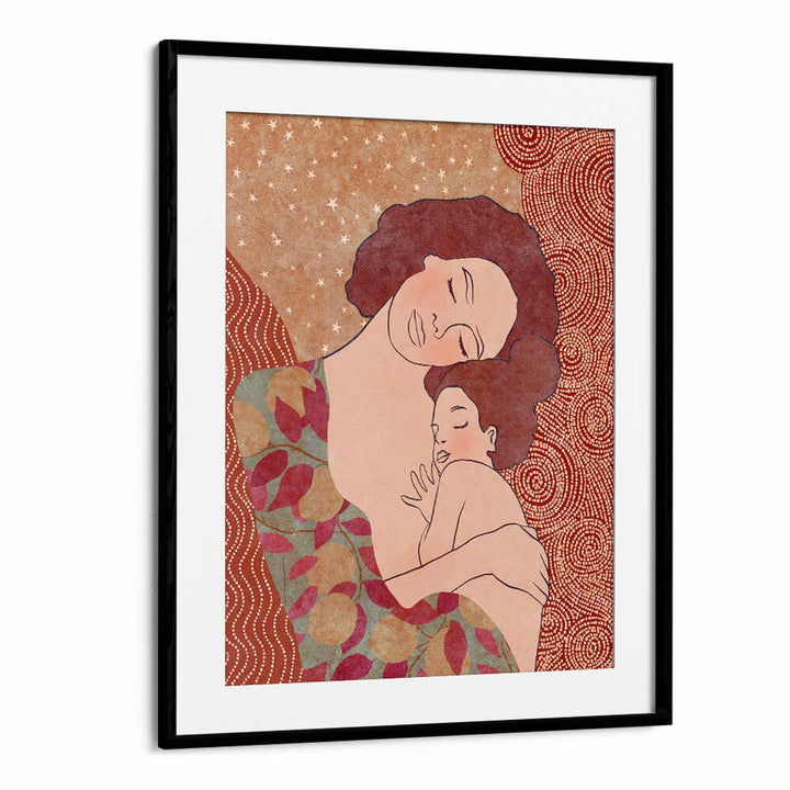 MOTHER AND DAUGHTER , PORTRAITS & FIGURATIVE ILLUSTRATIONS