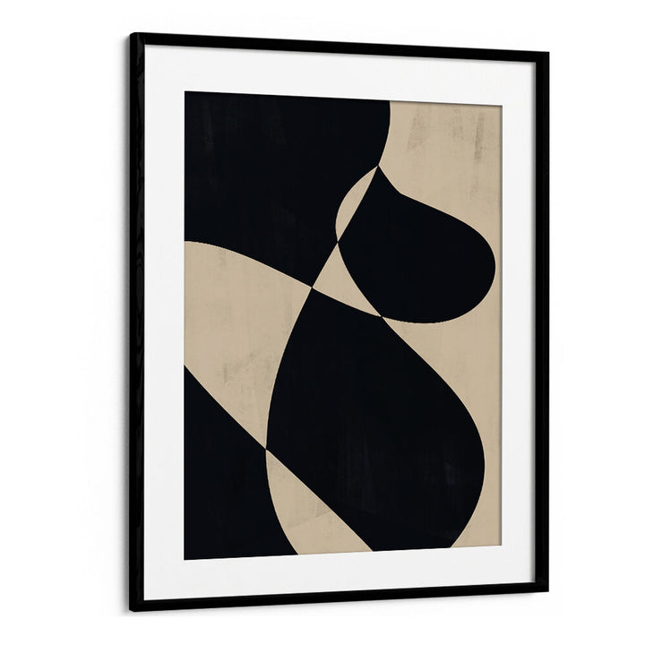 Elegant UNDULATIONS, ABSTRACT PAINTINGS featuring bold shapes and neutral tones, perfect for modern decor.