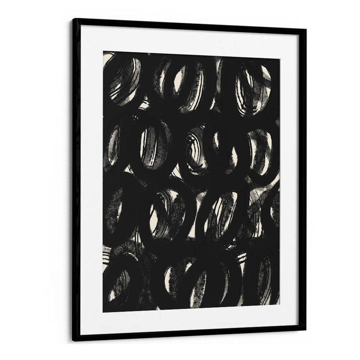 BLACK ABSTRACT BRUSH SCRIBBLE , ABSTRACT PAINTINGS