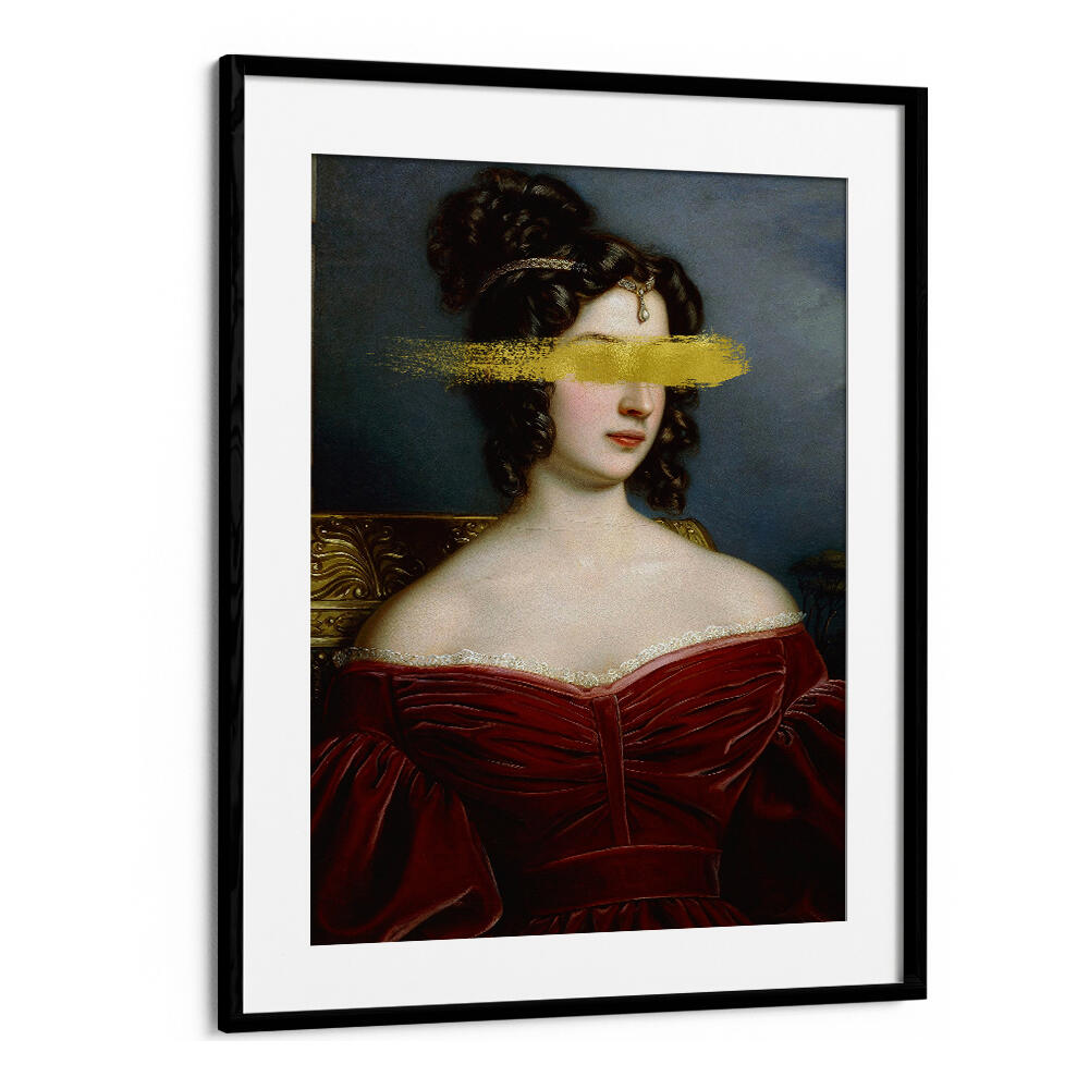 GOLD MARINANNA , ALTERED ART PRINTS
