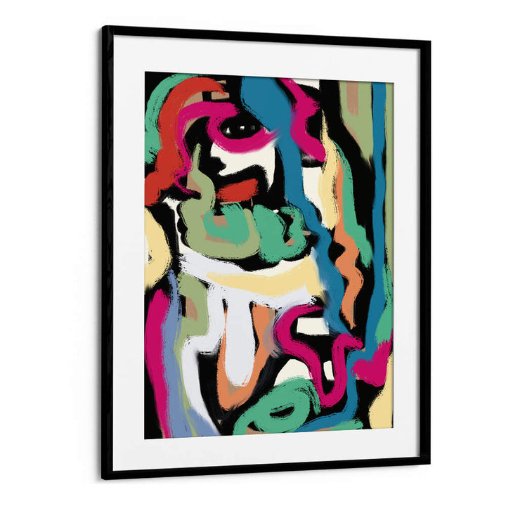 BOLD COLORFUL BRUSHSTROKES , ABSTRACT PAINTINGS