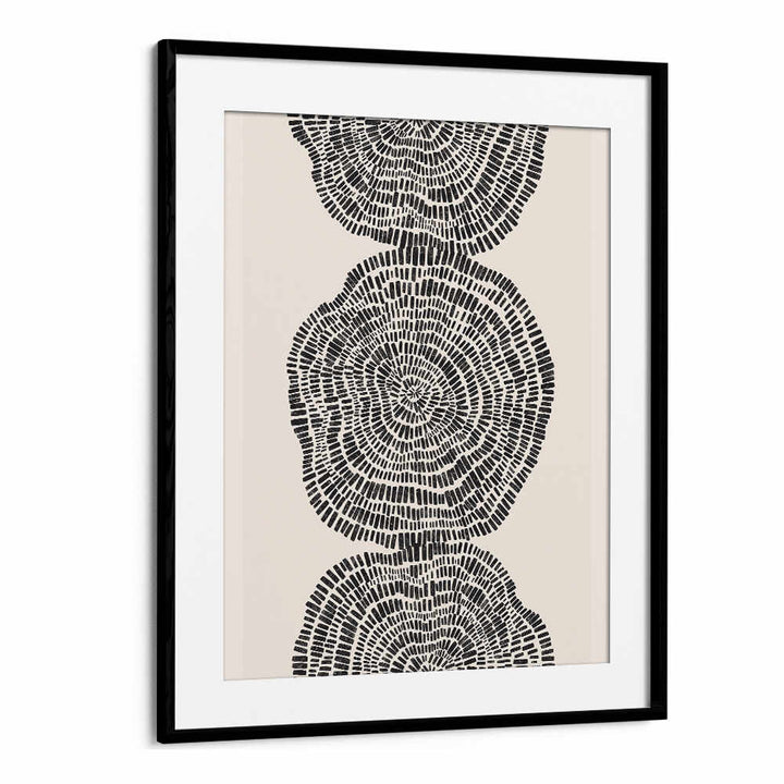 TRIBAL CIRCLES II , PATTERN ART PRINTS