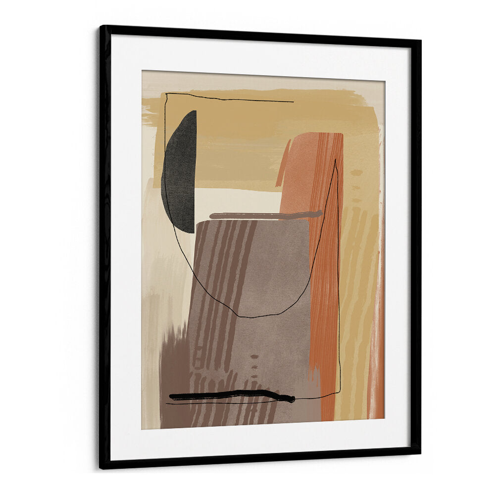 EARTHY TONES AND ORGANIC SHAPES , BOHO ART PAINTINGS