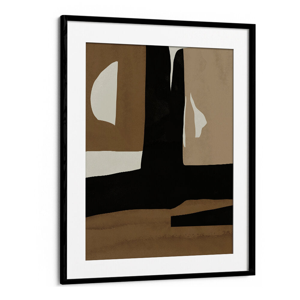 ABSTRACT ART WITH EARTHY TONES