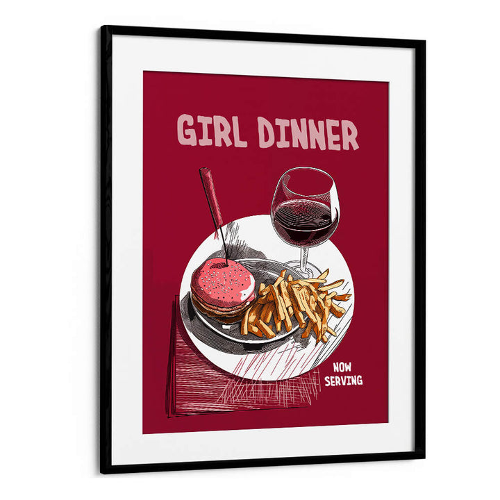 GIRL DINNER , BAR & CAFE ART