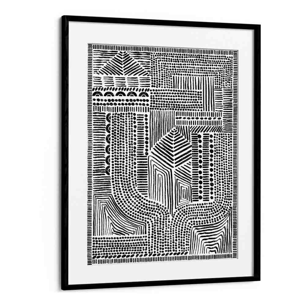 TRIBAL ABSTRACT , PATTERN ART PRINTS
