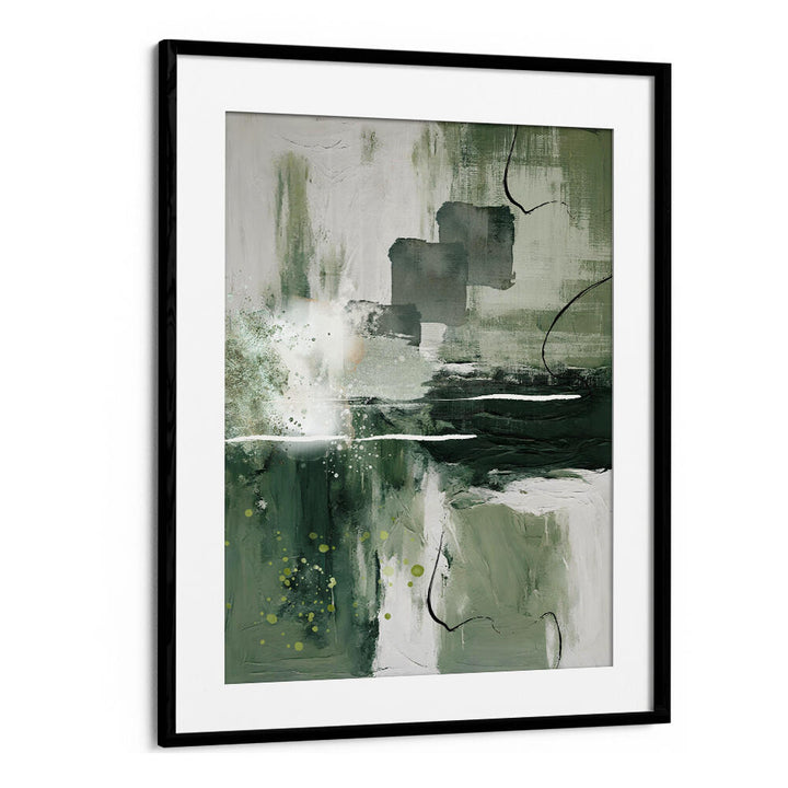 CANVAS GREENS , ABSTRACT PAINTINGS