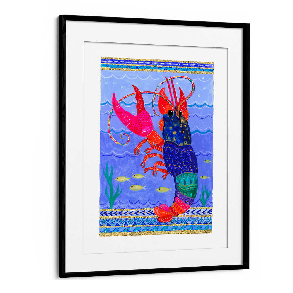 VIBRANT SEA LOBSTER , BEACH PAINTINGS