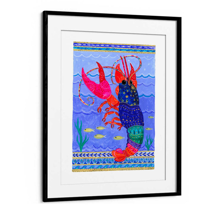 VIBRANT SEA LOBSTER , BEACH PAINTINGS
